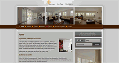 Desktop Screenshot of amstelshutters.nl